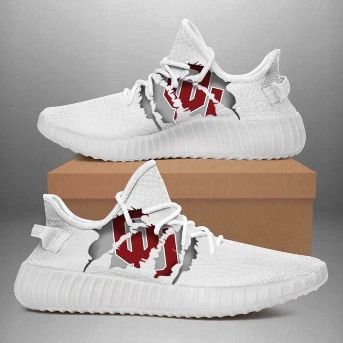 Oklahoma Sooners Yeezy Boost Shoes Sport Sneakers