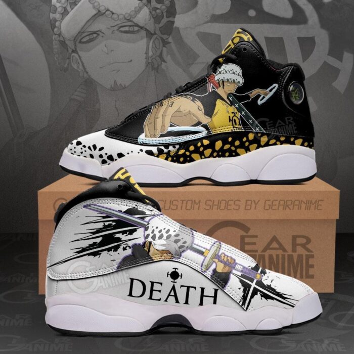 One Piece Trafalgar Law Air Jordan 13 Sneaker Shoes