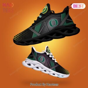 Oregon Ducks NCAA Black Mix Green Max Soul Shoes