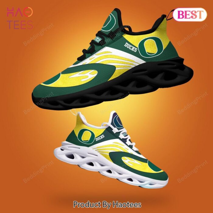 Oregon Ducks NCAA Green Mix Gold Max Soul Shoes Fan Gift