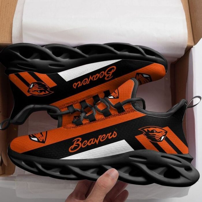 Oregon State Beavers Black Shoes Max Soul