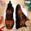 Oregon State Beavers NCAA Orange Mix Black Max Soul Shoes for Fan