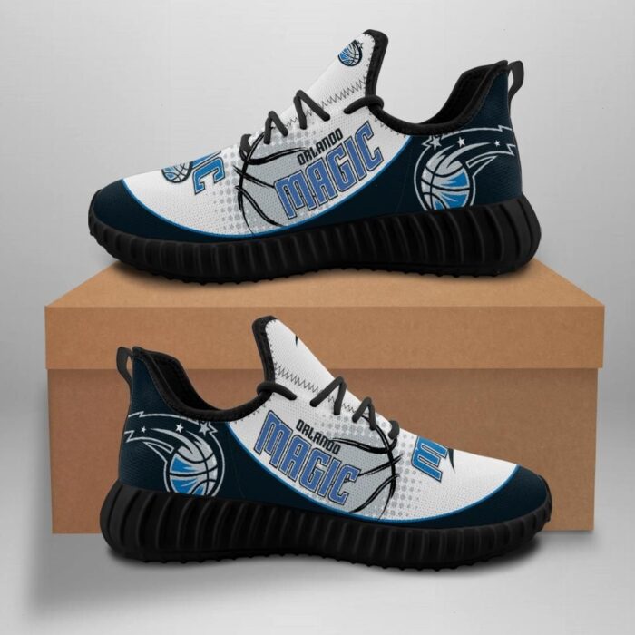 Orlando Magic Unisex Sneakers New Sneakers Basketball Custom Shoes Orlando Magic Yeezy Boost Yeezy Shoes