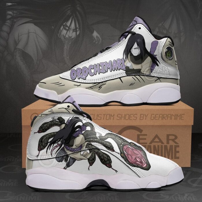 Orochimaru Air Jordan 13 Sneaker Shoes