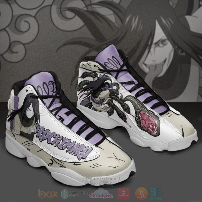 Orochimaru Naruto Air Jordan 13 Shoes