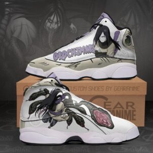 Orochimaru Naruto Anime Air Jordan 13 Shoes