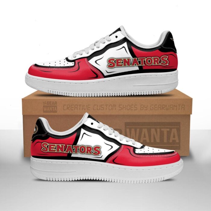 Ottawa Senators Air Sneakers Custom NAF Shoes For Fan