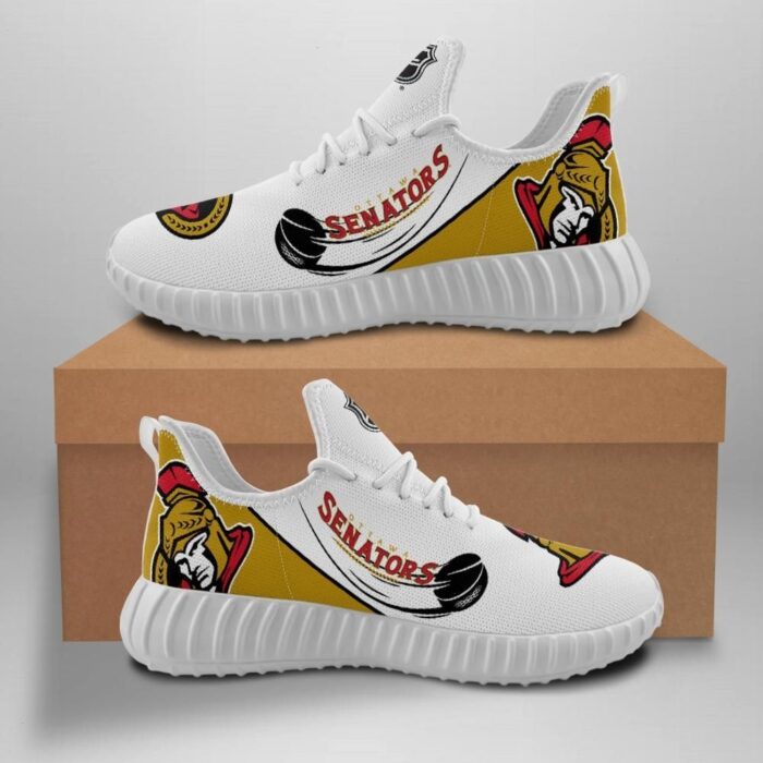 Ottawa Senators New Hockey Custom Shoes Sport Sneakers Ottawa Senators Yeezy Boost Yeezy Shoes