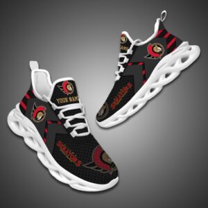 Ottawa Senators Personalized NHL Luxury Max Soul Shoes