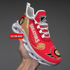 Ottawa Senators Personalized NHL New Max Soul Shoes