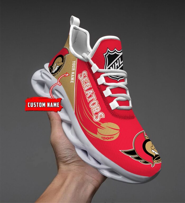 Ottawa Senators Personalized NHL New Max Soul Shoes