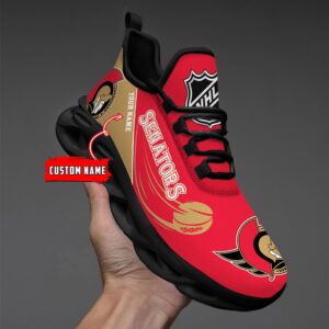 Ottawa Senators Personalized NHL New Max Soul Shoes