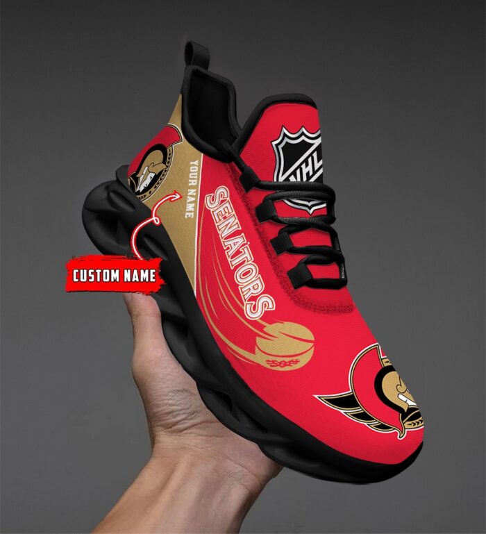 Ottawa Senators Personalized NHL New Max Soul Shoes