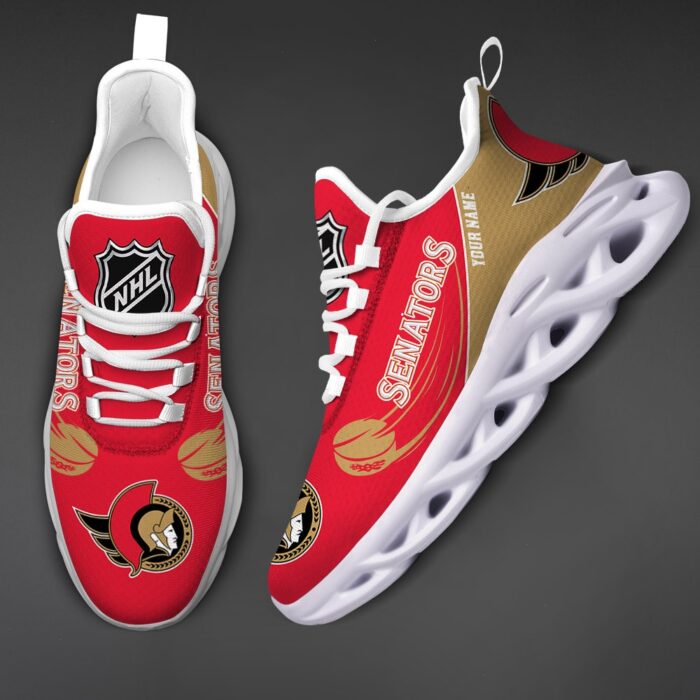 Ottawa Senators Personalized NHL New Max Soul Shoes