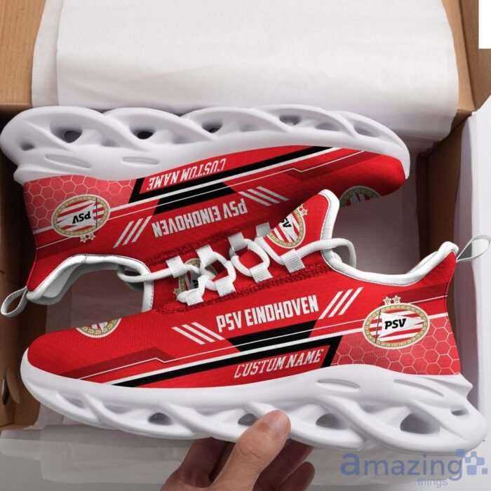 PSV Eindhoven Custom Name Red Max Soul Shoes