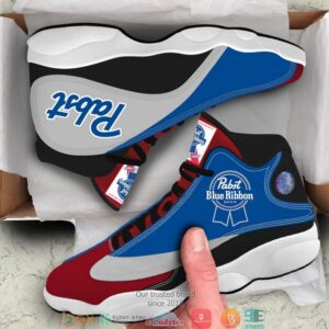 Pabst Blue Ribbon Air Jordan 13 Sneaker Shoes