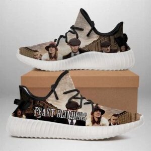 Peaky Blinders Yeezy Shoes Gift Idea For Him Son Boyfriend Father's Day Shoes Yeezy Sneakers