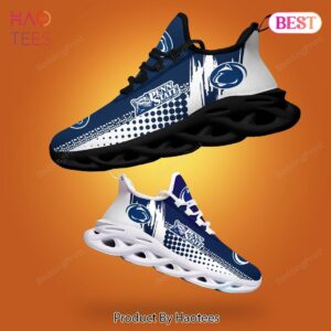 Penn State Nittany Lions NCAA Blue Mix White Max Soul Shoes