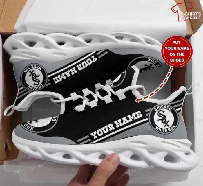 Personalize MLB Chicago White Sox Max Soul Sneakers Sport Shoes