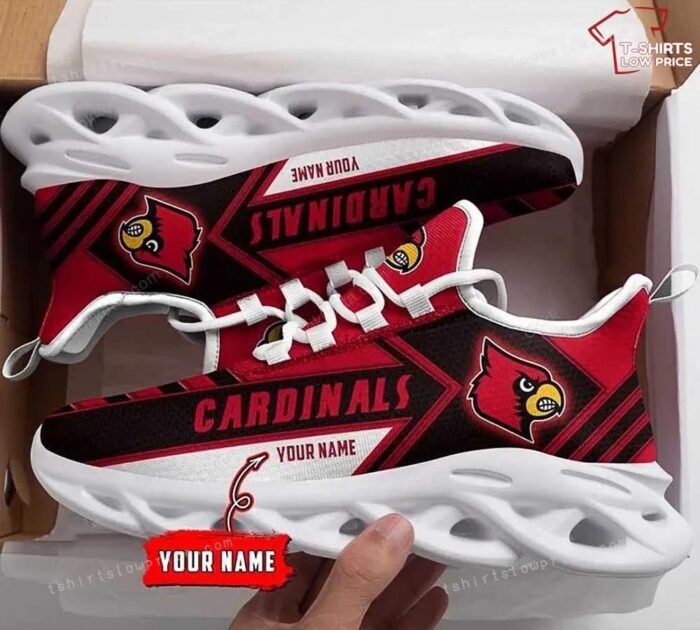 Personalize MLB St. Louis Cardinals Max Soul Shoes Running Sneakers