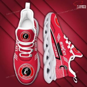 Personalize NCAA Cincinnati Bearcats Red Max Soul Sneakers Sport Shoes