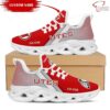 Personalize NCAA Utah Utes Red Grey Max Soul Shoes Running Sneakers