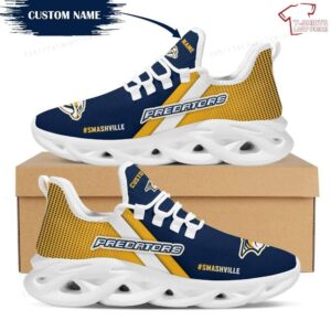 Personalize NHL Nashville Predators Max Soul Sneakers Sport Shoes