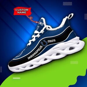 PersonalizeIndianapolis Colts Max Soul Shoes for Fan