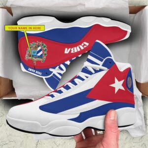 Personalized Coat Of Arms Of Cuba Custom Air Jordan 13 Shoes