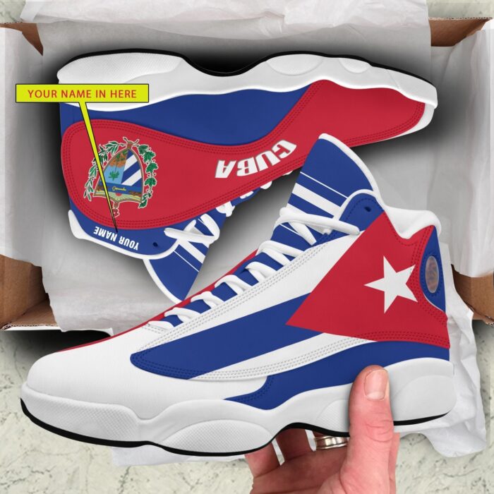 Personalized Coat Of Arms Of Cuba Custom Air Jordan 13 Shoes