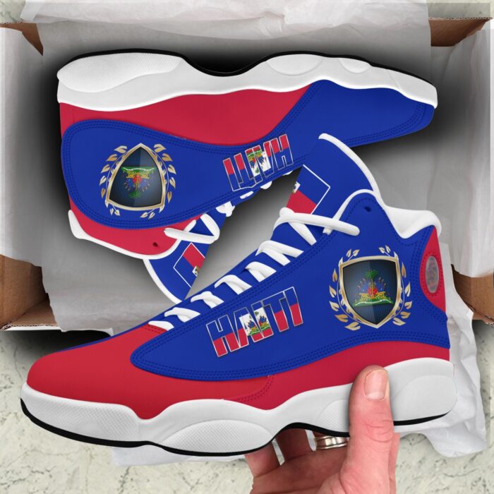 Personalized Coat Of Arms Of Haiti Custom Air Jordan 13 Shoes