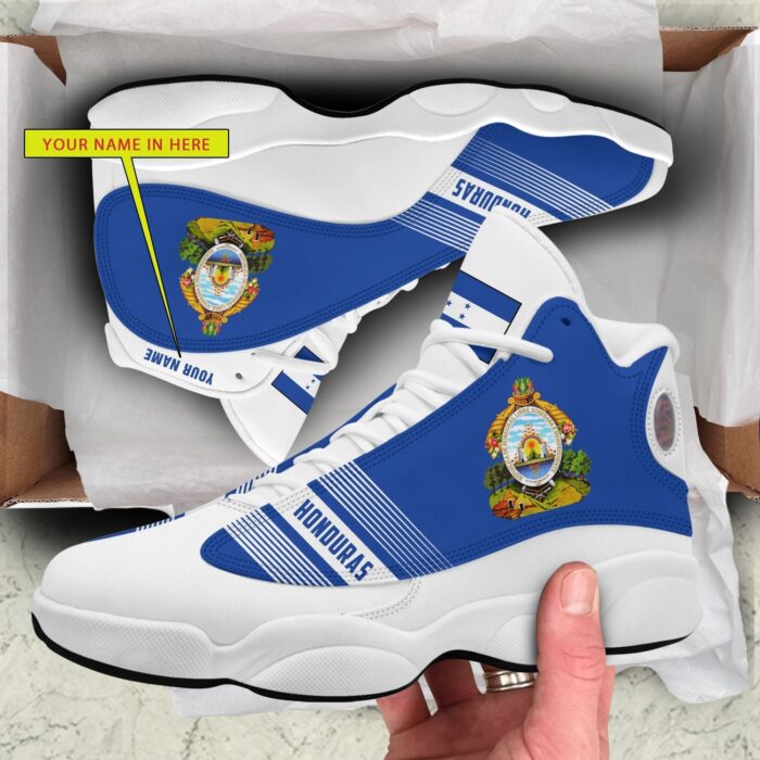 Personalized Coat Of Arms Of Honduras Custom Air Jordan 13 Shoes