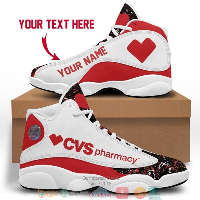 Personalized Cvs Pharmacy Color Plash Air Jordan 13 Sneaker Shoes