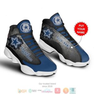 Personalized Dallas Cowboys Nfl 2 Football Air Jordan 13 Sneaker Shoes