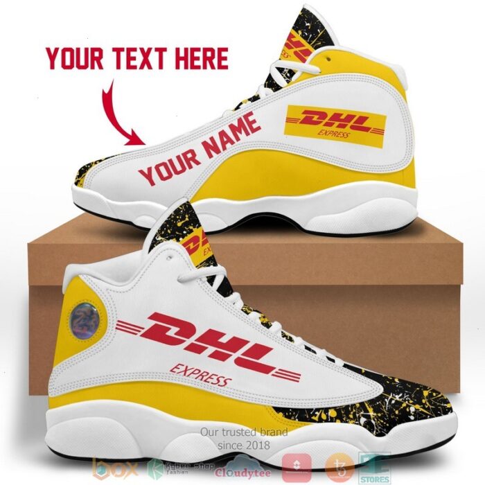 Personalized Dhl Color Plash Air Jordan 13 Sneaker Shoes