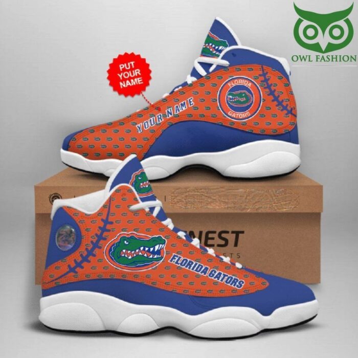 Personalized Florida Gators Air Jordan 13 Sneaker