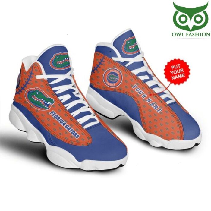 Personalized Florida Gators Air Jordan 13 Sneaker