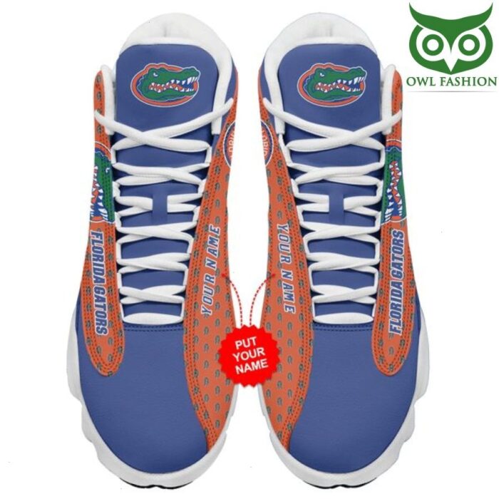 Personalized Florida Gators Air Jordan 13 Sneaker