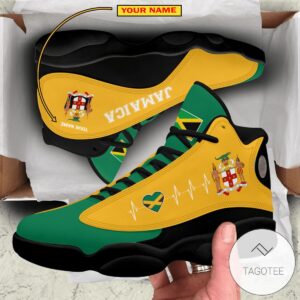 Personalized Jamaica Air Jordan 13