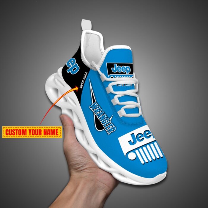 Personalized Jeep Max Soul Shoes Blue2