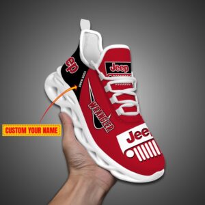 Personalized Jeep Max Soul Shoes Cherry Red2