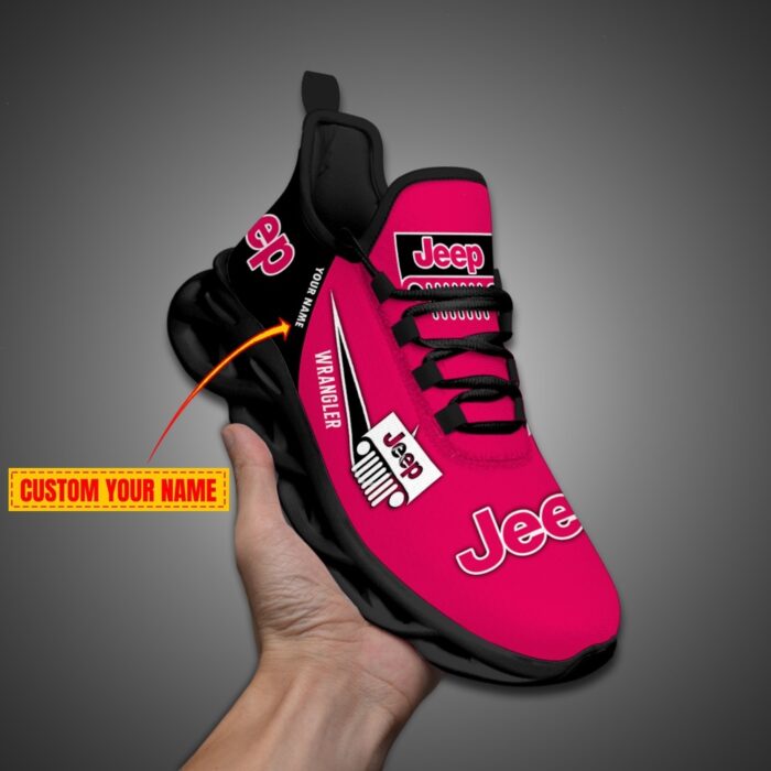 Personalized Jeep Max Soul Shoes Pink