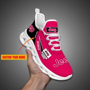 Personalized Jeep Max Soul Shoes Pink