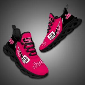 Personalized Jeep Max Soul Shoes Pink