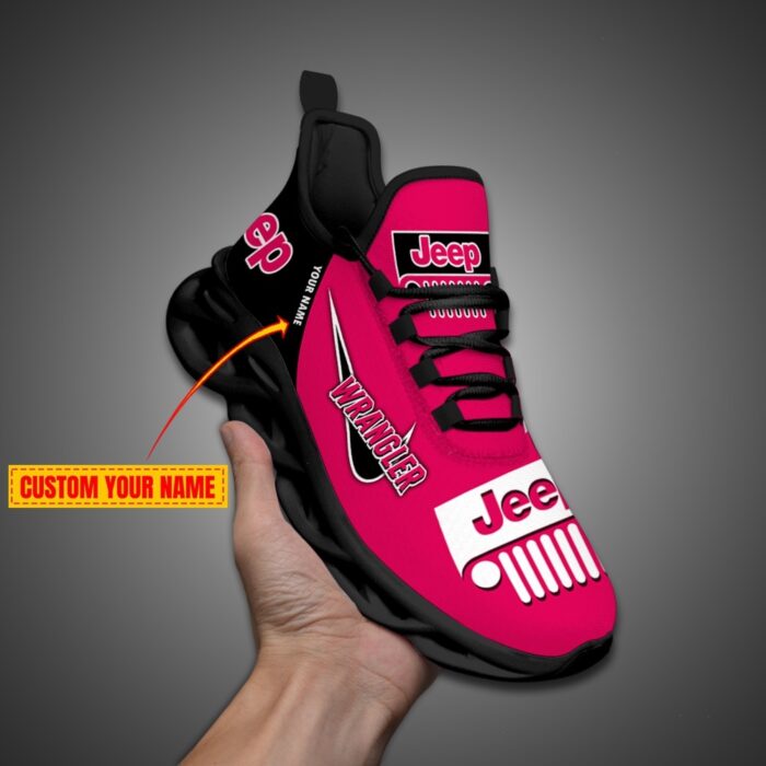 Personalized Jeep Max Soul Shoes Pink2