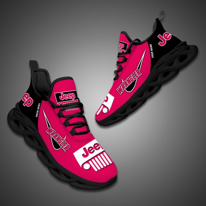 Personalized Jeep Max Soul Shoes Pink2