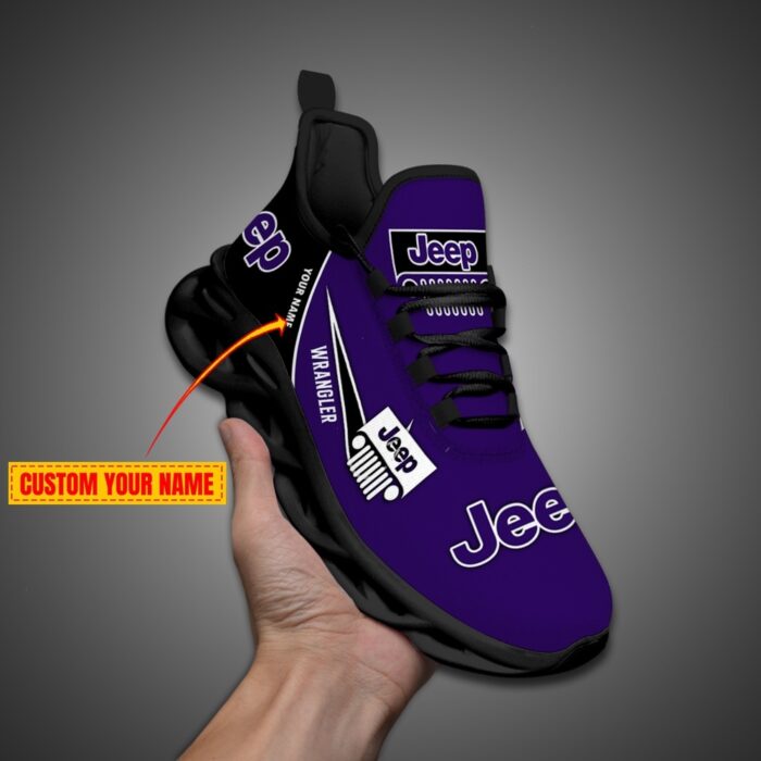 Personalized Jeep Max Soul Shoes Purple