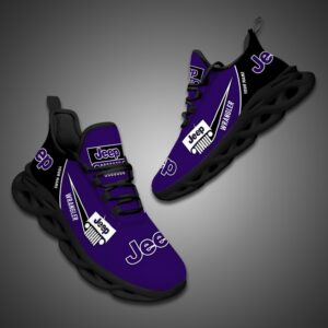 Personalized Jeep Max Soul Shoes Purple