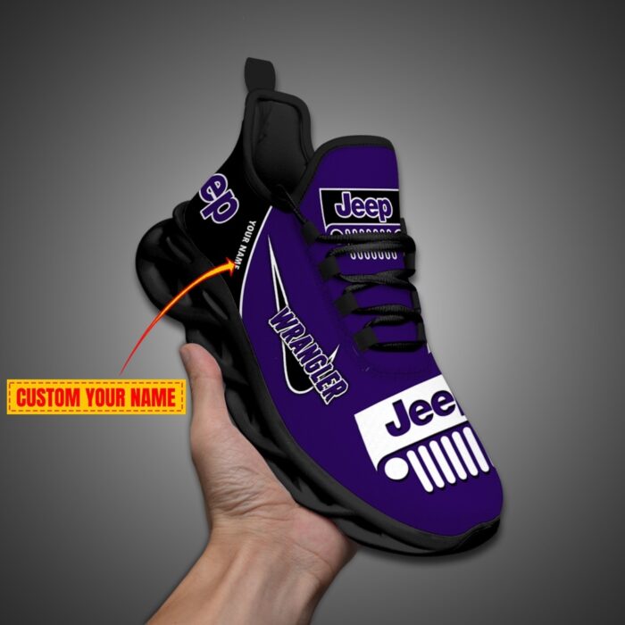 Personalized Jeep Max Soul Shoes Purple2