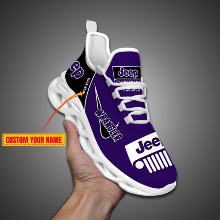 Personalized Jeep Max Soul Shoes Purple2